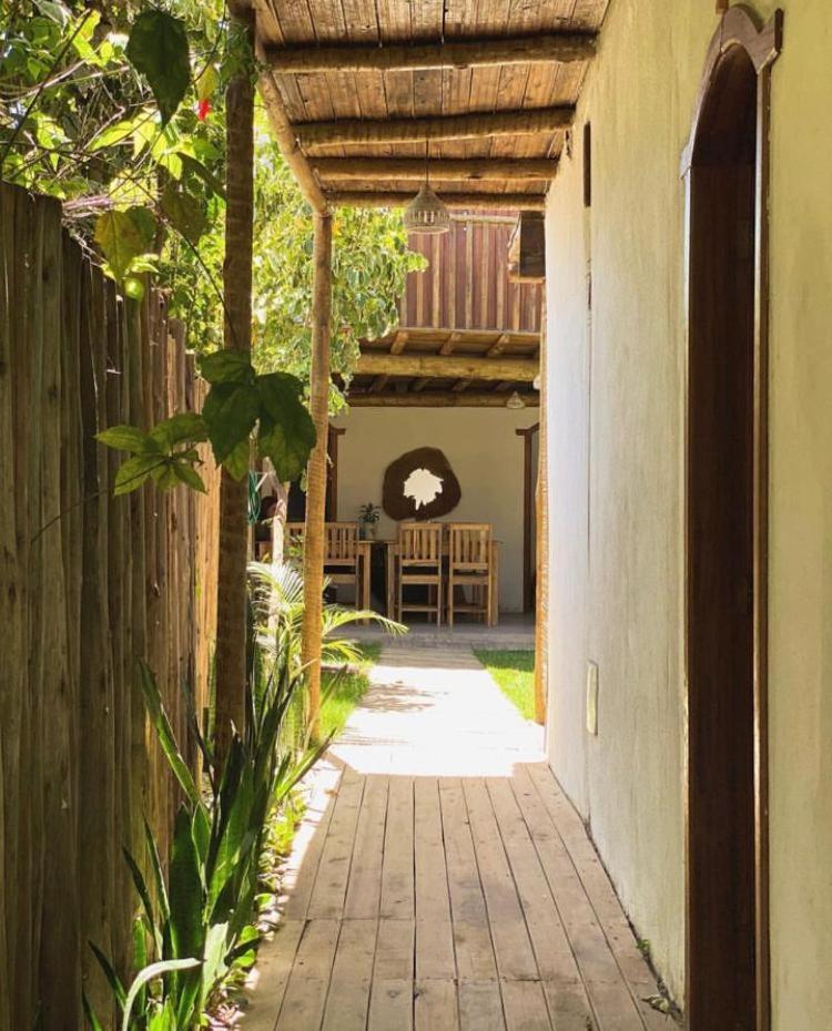 Pousada Dende Caraíva Exterior foto